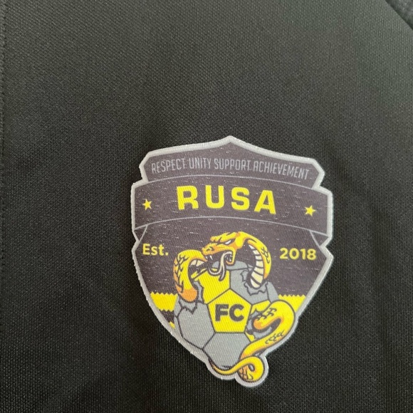 Adidas RUSA Mens Aeroready Black Performance Jacket Medium Outdoor Casual Zip Up - Picture 2 of 14